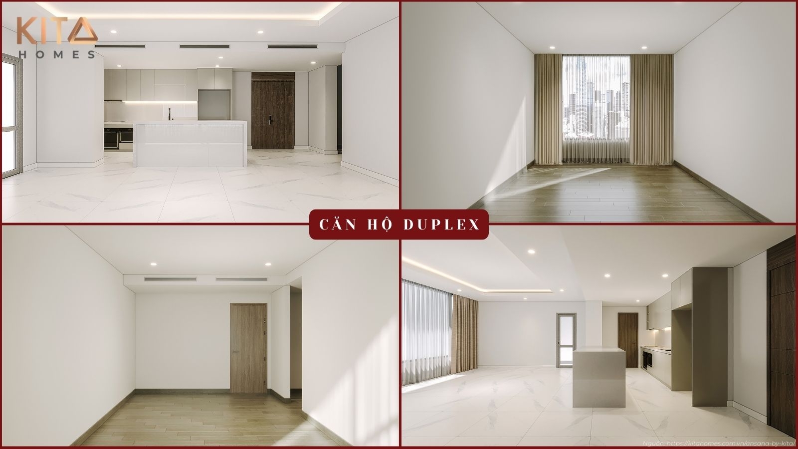 Chiêm ngưỡng thiết kế thông tầng đẳng cấp của căn hộ Duplex Ansana