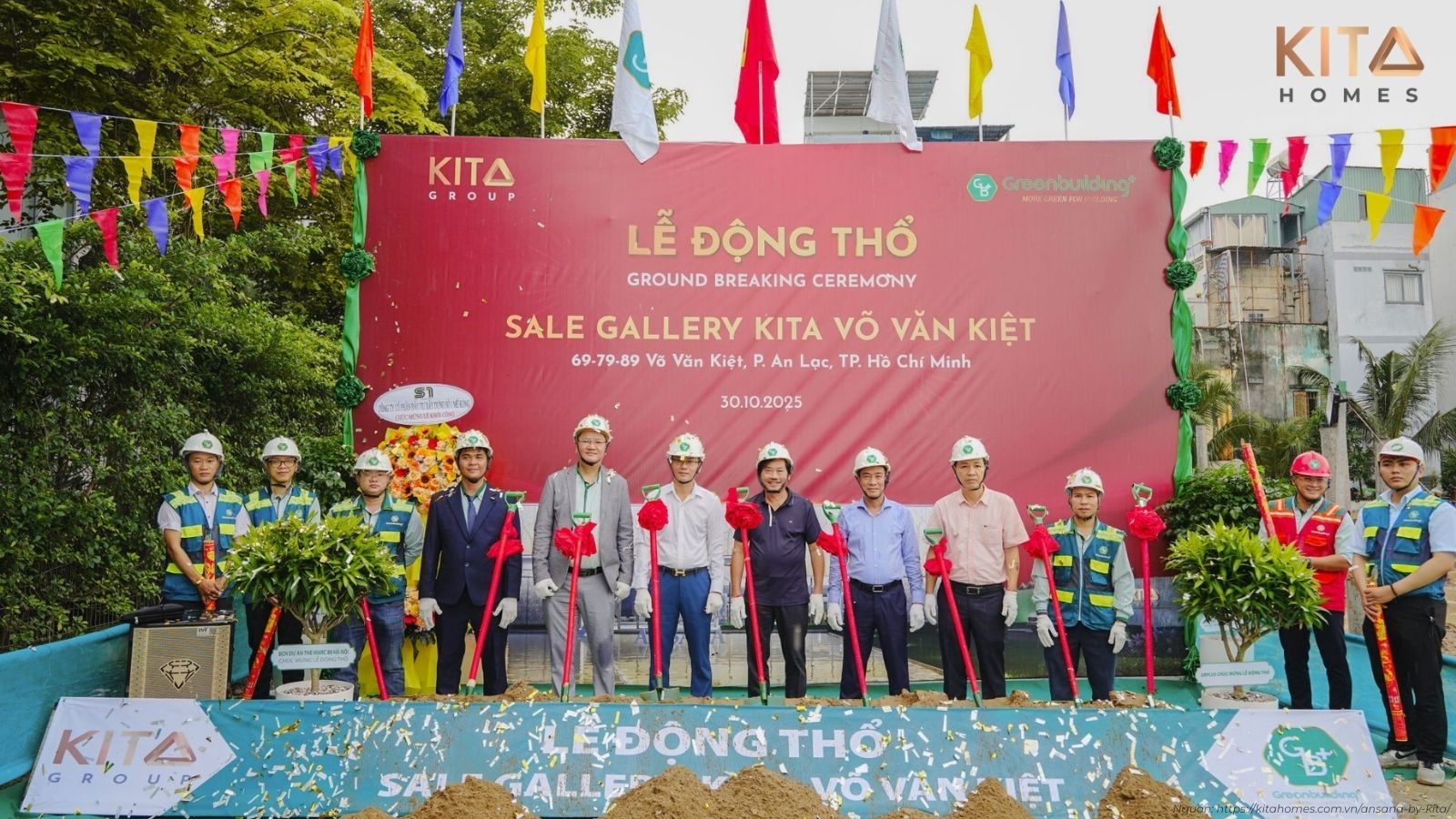 Lễ động thổ khởi công xây dựng dự án Ansana by Kita Bình Tân