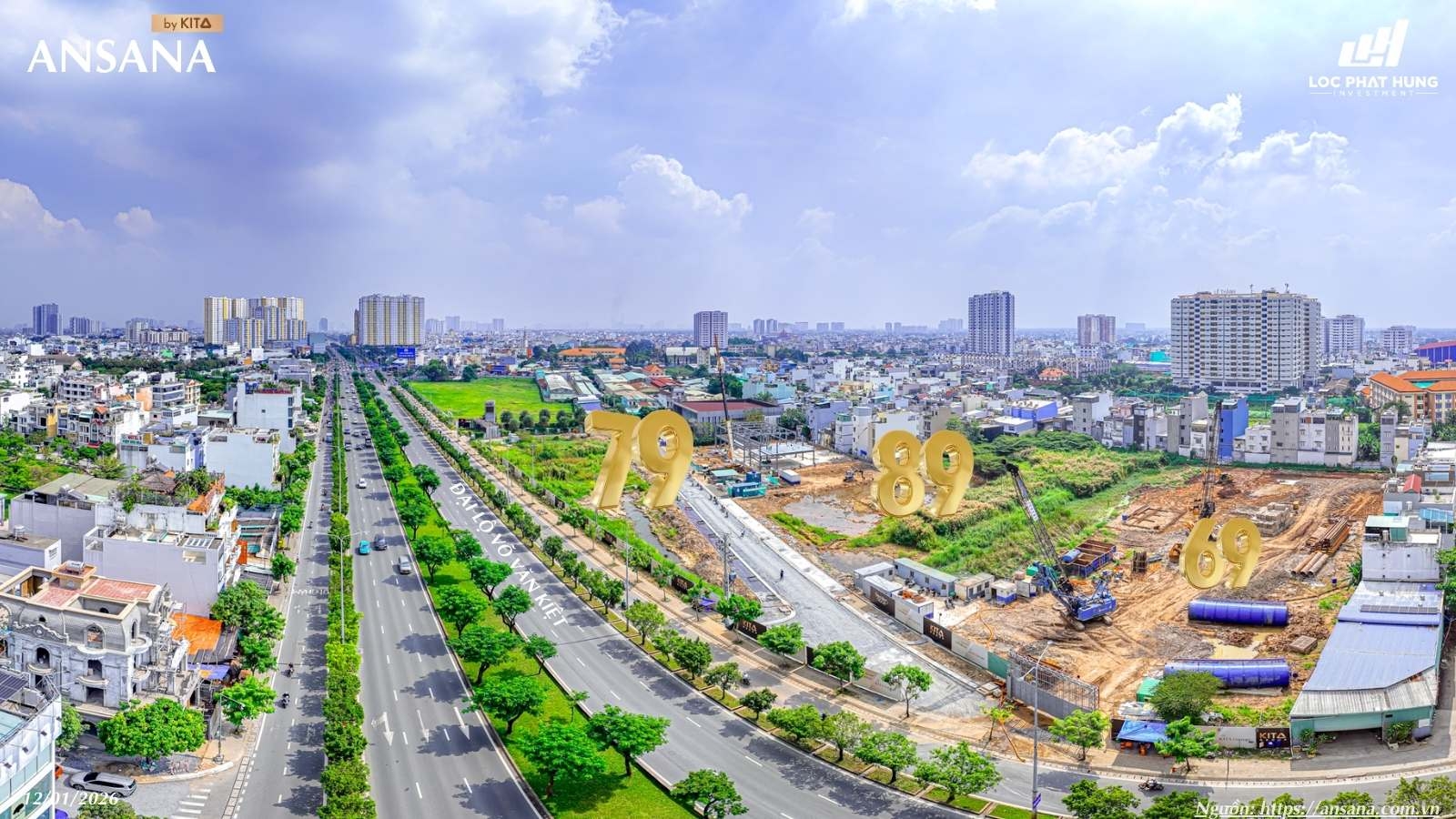 Tiến độ xây dựng Căn hộ Chung cư Ansana By Kita Võ Văn Kiệt - Bình Tân