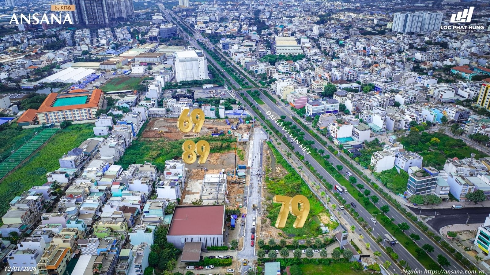 Tiến độ xây dựng Căn hộ Chung cư Ansana By Kita Võ Văn Kiệt - Bình Tân