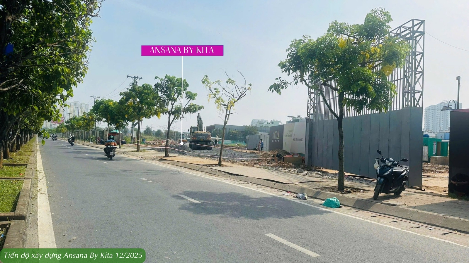 Toàn Cảnh Tiến Độ Thi Công Asana By Kita Tháng 12/2025