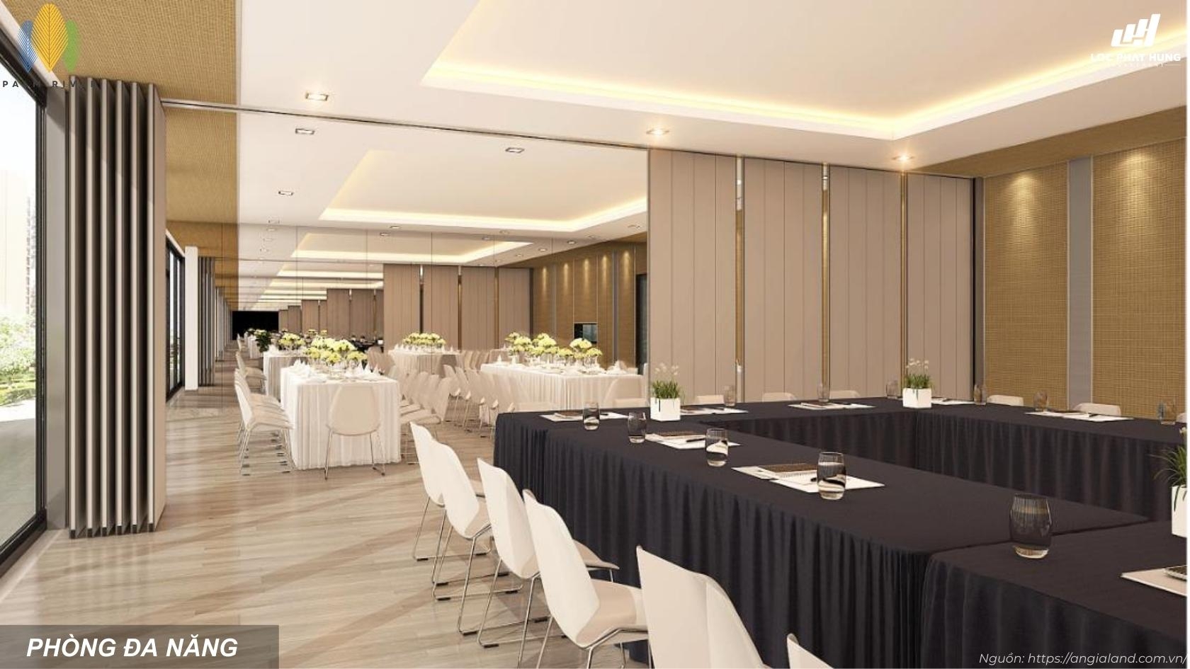 Phòng sinh hoạt cộng đồng và đa năng tại dự án Palm River Quận 2