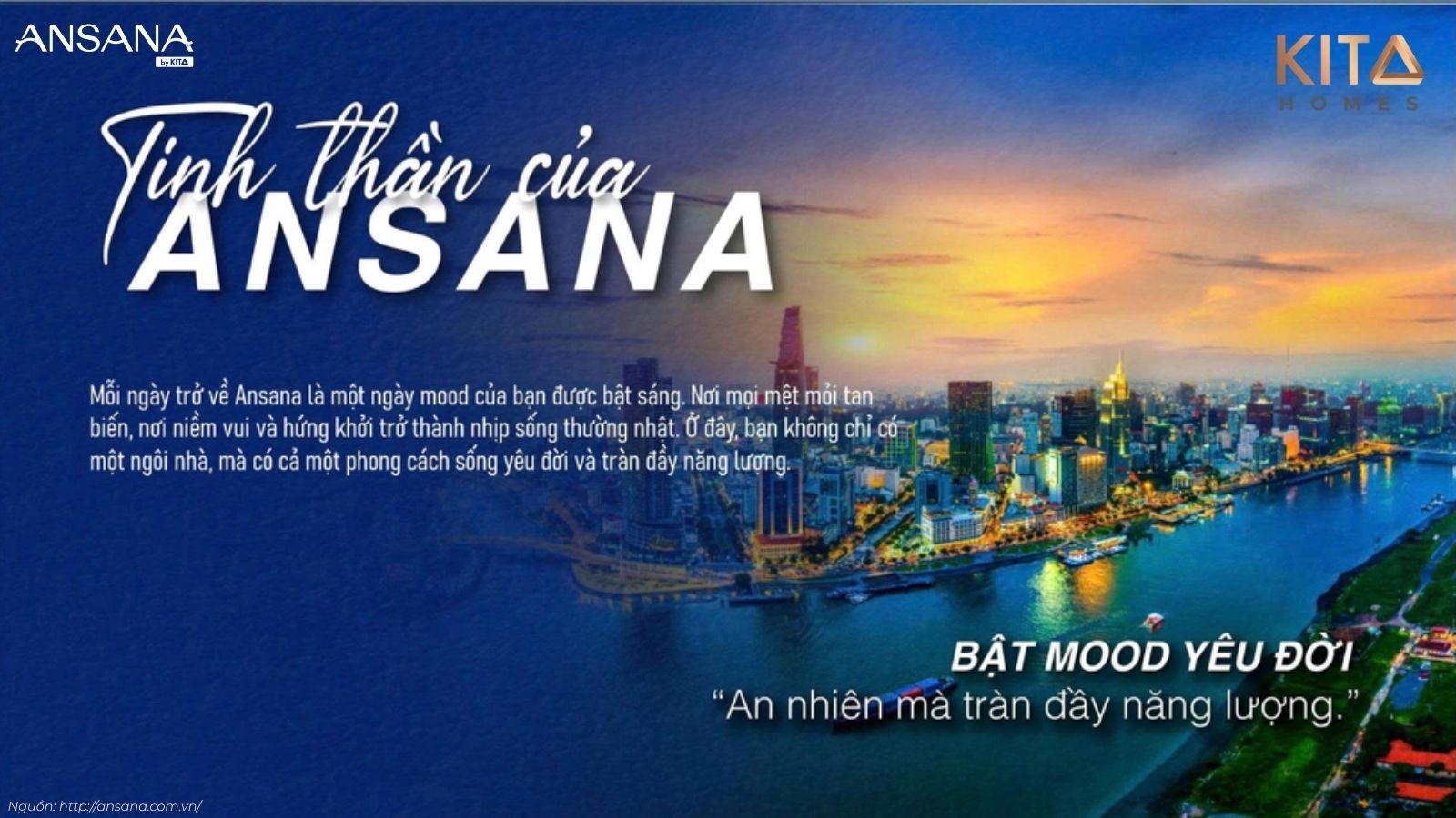 Ý nghĩa tên gọi dự án Ansana By Kita và thông điệp từ chủ đầu tư
